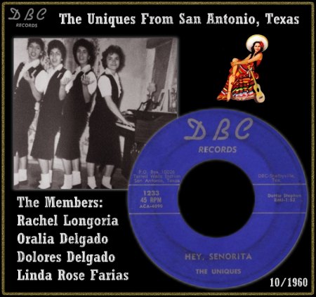 UNIQUES (SAN ANTONIO) - HEY SENORITA