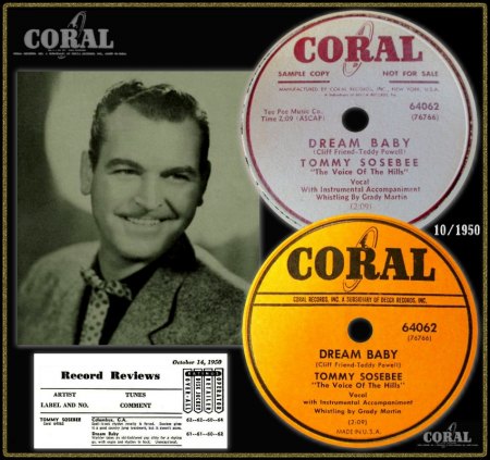 TOMMY SOSEBEE - DREAM BABY