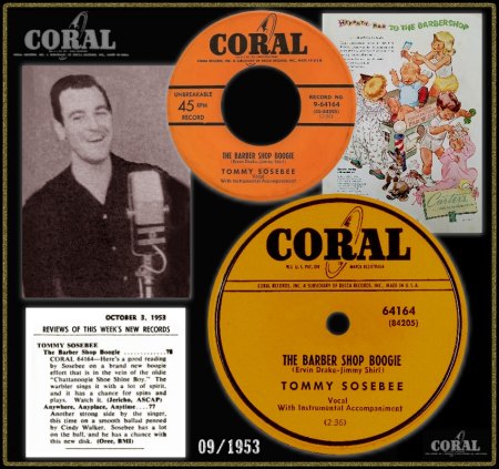 TOMMY SOSEBEE - BARBER SHOP BOOGIE