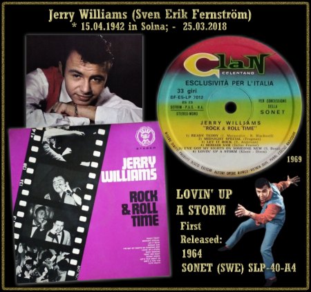 JERRY WILLIAMS - LOVIN' UP A STORM