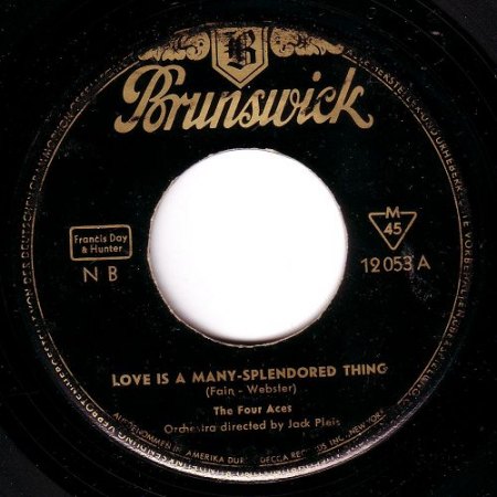 Love is a many-splendored thing  (Alle Herrlichkeit auf Erden)