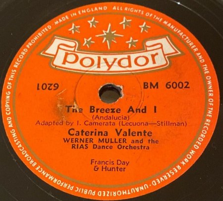 CATERINA VALENTE - International