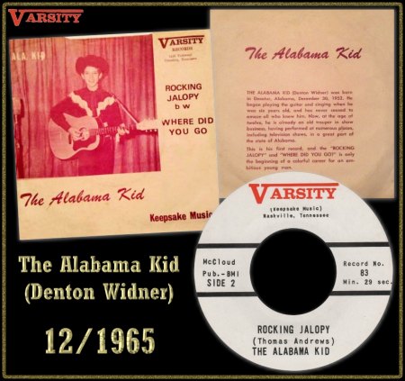 ALABAMA KID - ROCKING JALOPY