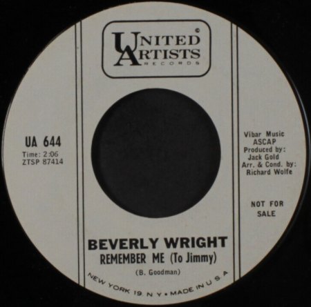 BEVERLY ANN WRIGHT