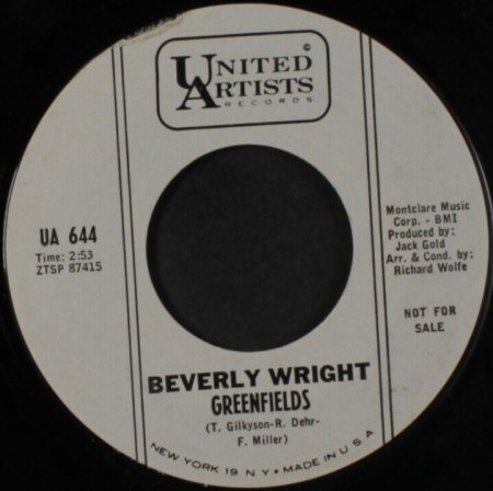 BEVERLY ANN WRIGHT