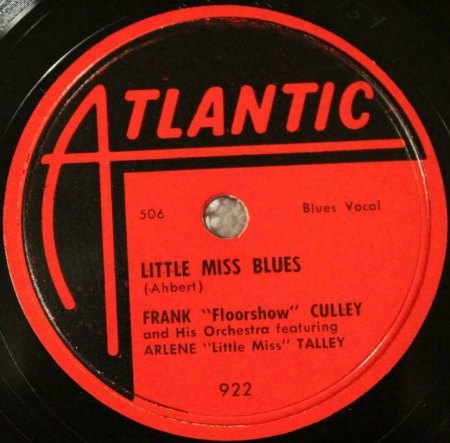 ARLENE 'Little Miss' TALLEY