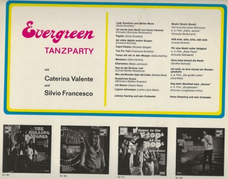 CATERINA VALENTE auf Langspielplatten