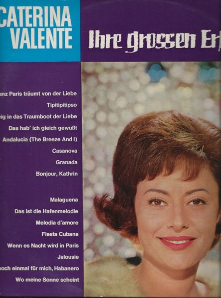 CATERINA VALENTE auf Langspielplatten