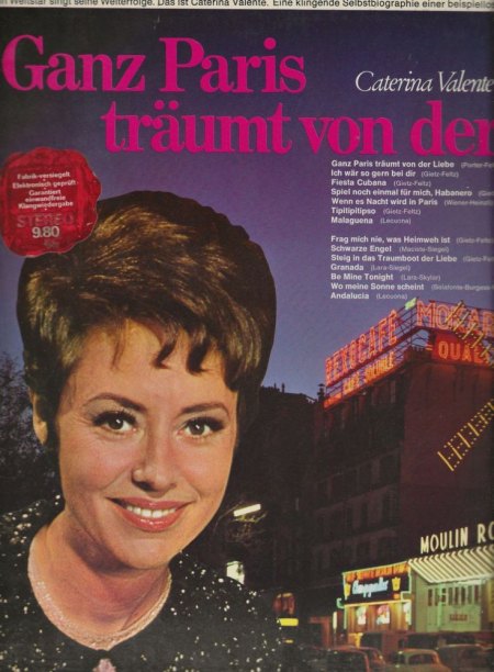 CATERINA VALENTE auf Langspielplatten