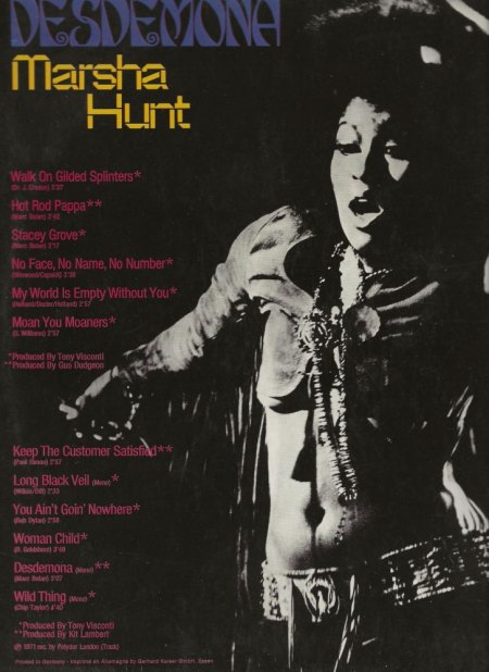 MARSHA HUNT