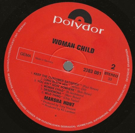 MARSHA HUNT