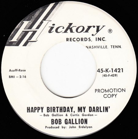 BOB GALLION - Kurz-Bio und Disco
