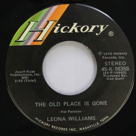 LEONA WILLIAMS (Country)