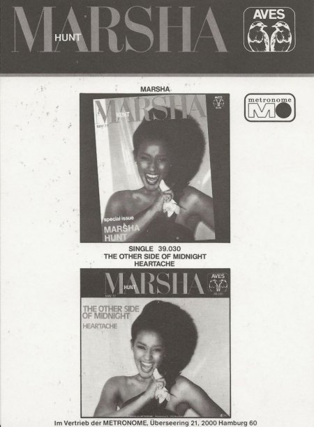 MARSHA HUNT