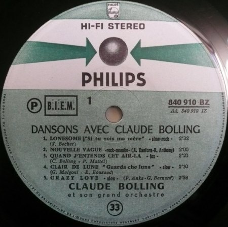 CLAUDE BOLLING