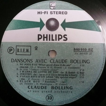 CLAUDE BOLLING