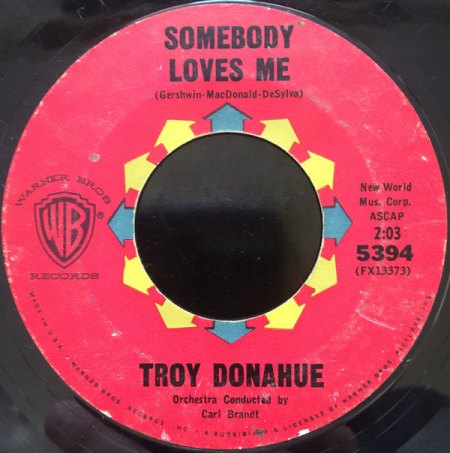 TROY DONAHUE