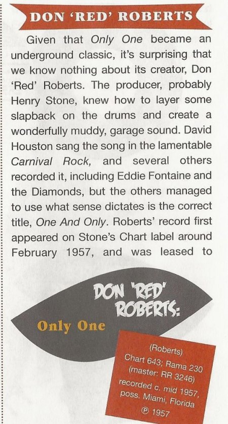 DON "RED" ROBERTS