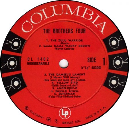 BROTHERS FOUR - LPs
