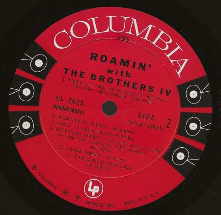 BROTHERS FOUR - LPs