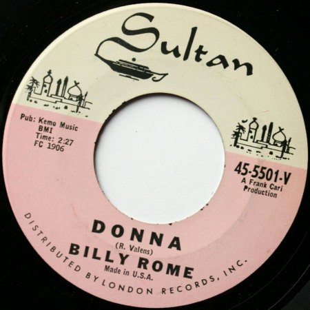 RITCHIE VALENS - Coverversionen seiner Songs
