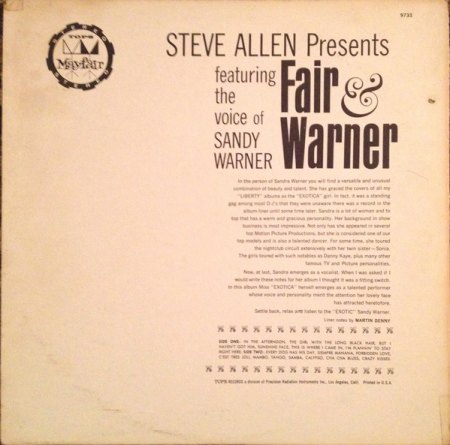SANDY WARNER