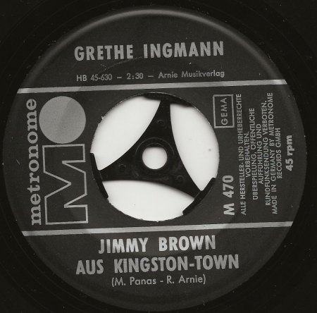 GRETHE INGMANN - Ehefrau von 1956-1975