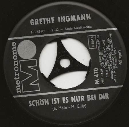GRETHE INGMANN - Ehefrau von 1956-1975