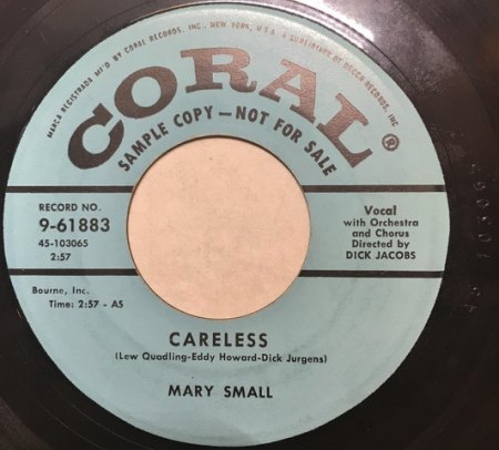 MARY SMALL