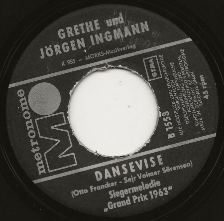 GRETHE INGMANN - Ehefrau von 1956-1975