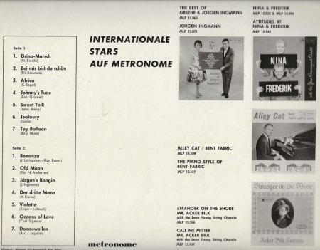 Jörgen Ingmann - Guitar in HI-FI und weitere LP's