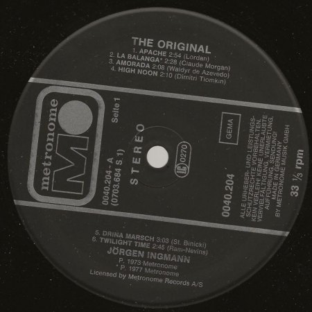 Jörgen Ingmann - Guitar in HI-FI und weitere LP's