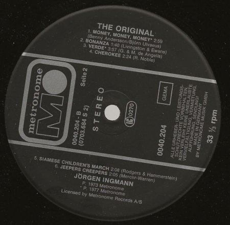 Jörgen Ingmann - Guitar in HI-FI und weitere LP's