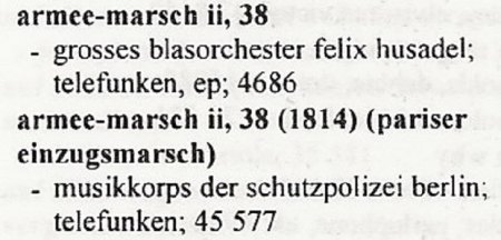 Hitparade aus der Zeitschrift "Automatenmarkt"