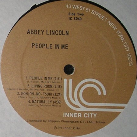ABBEY LINCOLN ( - 14.8.2010)