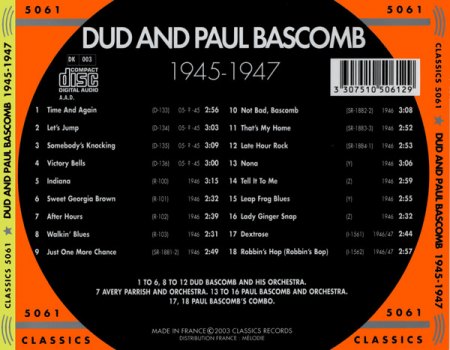 DUD & PAUL BASCOMB