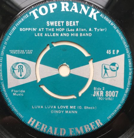 Music from the Film "Sweet Beat "- Engl. EP