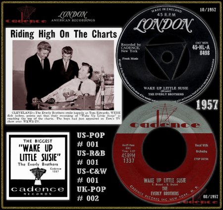 EVERLY BROTHERS - WAKE UP LITTLE SUSIE