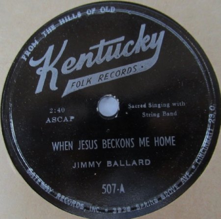 JIMMIE BALLARD / JIMMY BALLARD
