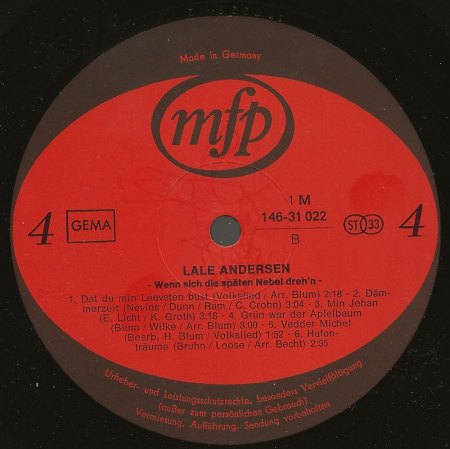LALE ANDERSEN