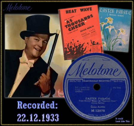 GENE AUSTIN - EASTER PARADE