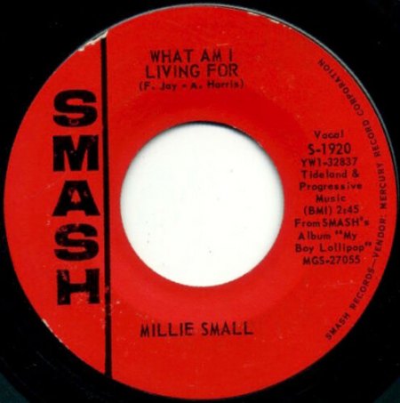 MILLIE SMALL 2 - Rock'n Roll Aufnahmen