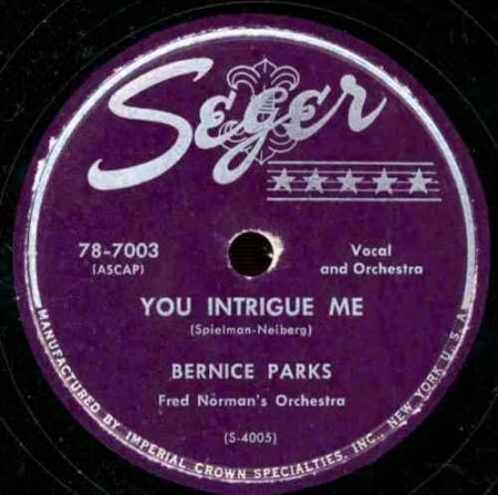 BERNICE PARKS