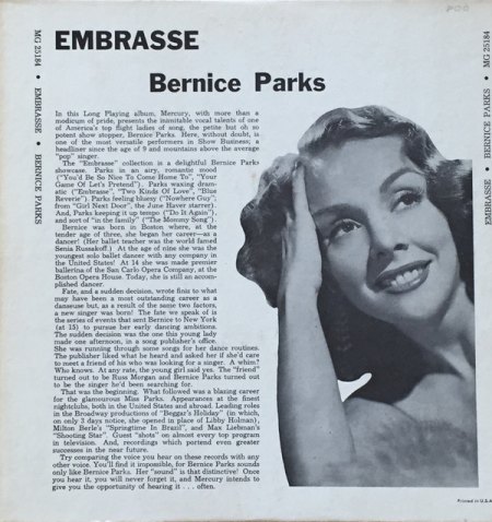 BERNICE PARKS
