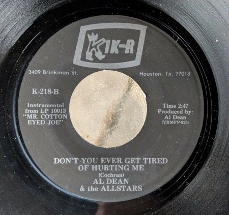 AL DEAN & HIS ALL STARS