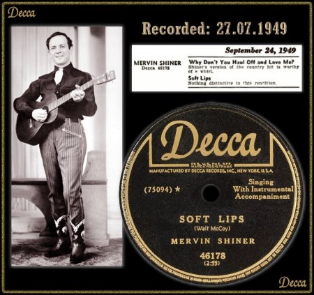 MERVIN SHINER - SOFT LIPS