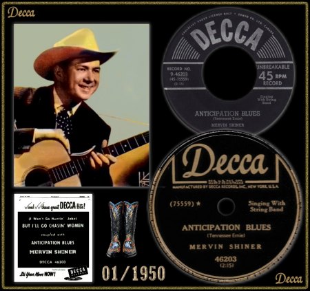 MERVIN SHINER - ANTICIPATION BLUES