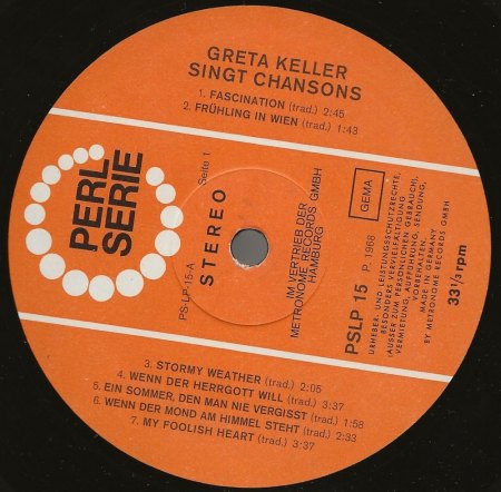 GRETA KELLER