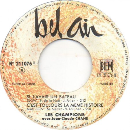 LES CHAMPIONS
