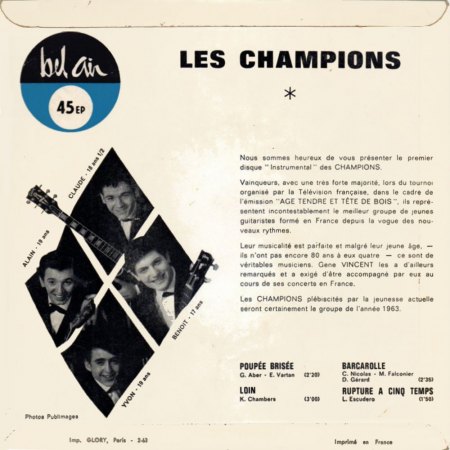 LES CHAMPIONS